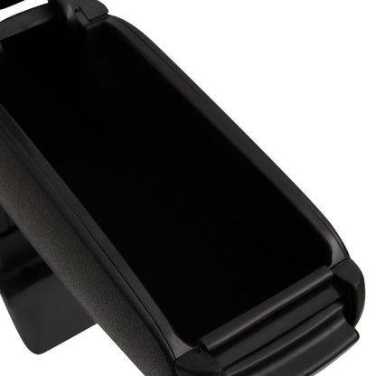Bracciolo per Auto Nero 13x31,5x(29-51) cm in ABS | homemem39