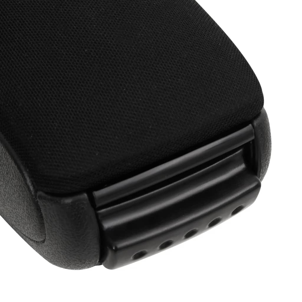 Bracciolo per Auto Nero 14x35x(37-53) cm in ABS | homemem39
