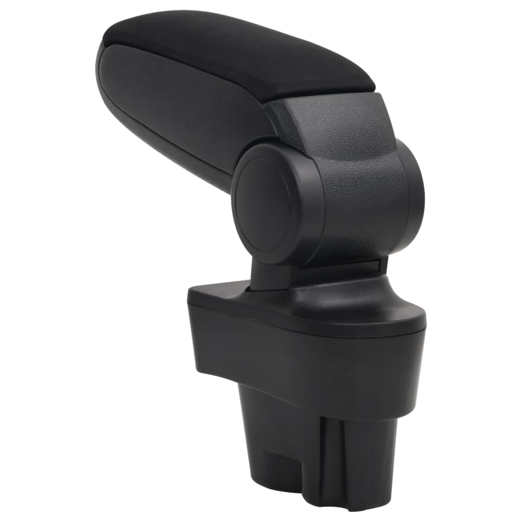 Bracciolo per Auto Nero 12x36x(33,5-48) cm in ABS | homemem39