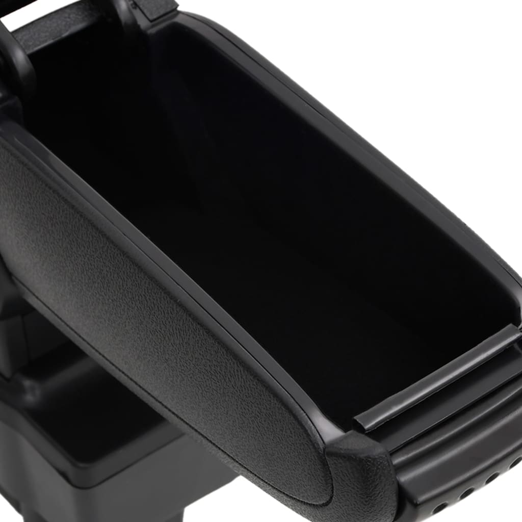 Bracciolo per Auto Nero 12x37x(31-48) cm in ABS | homemem39
