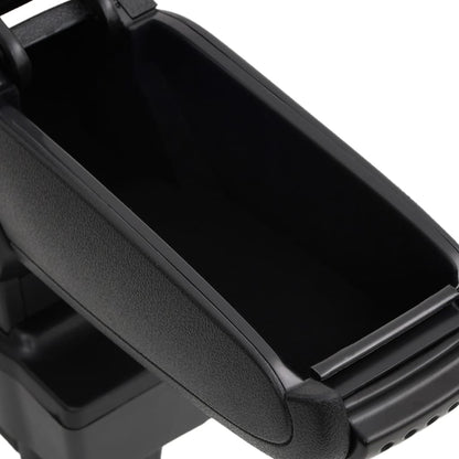 Bracciolo per Auto Nero 12x37x(31-48) cm in ABS | homemem39