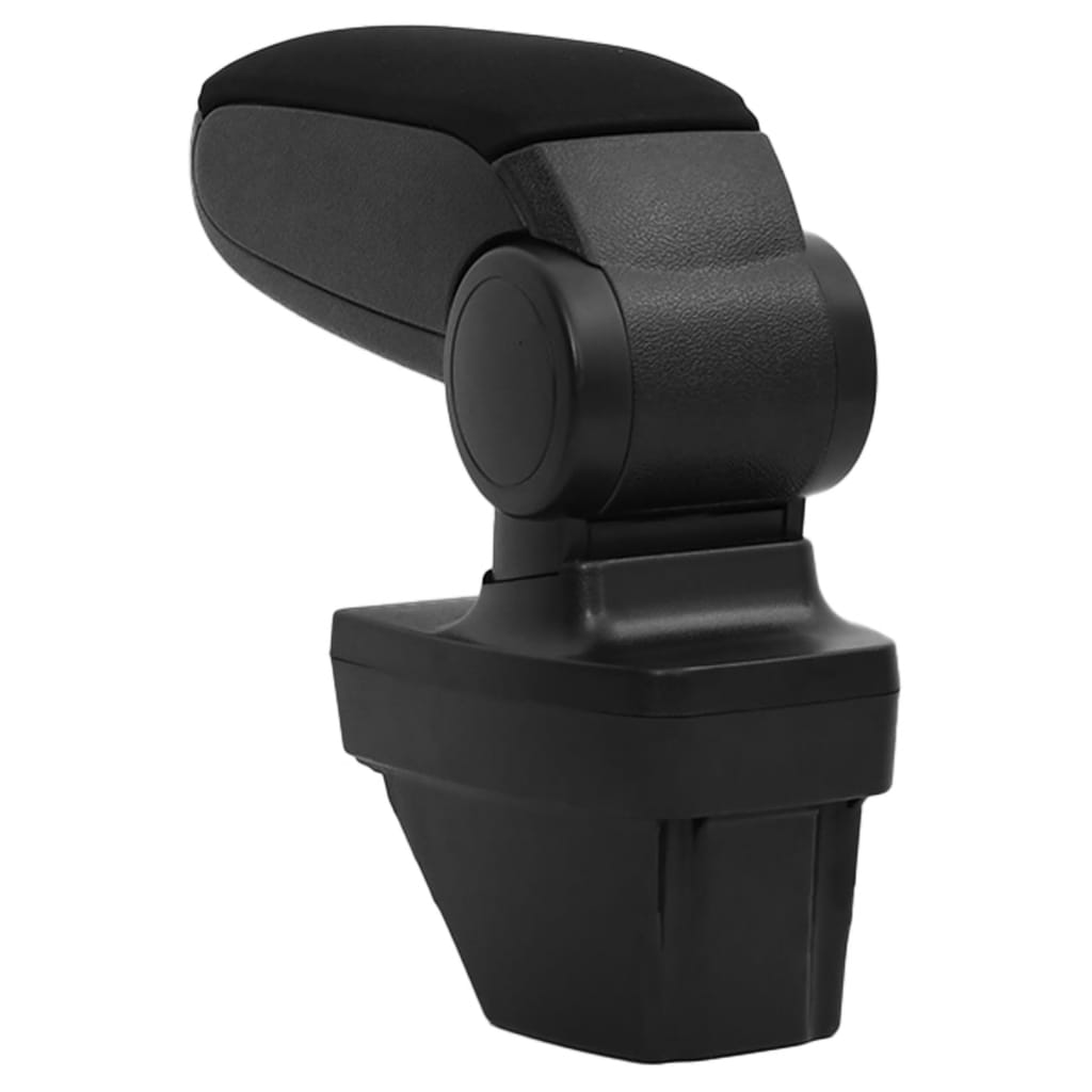 Bracciolo per Auto Nero 15x35x(33-49,5) cm in ABS | homemem39