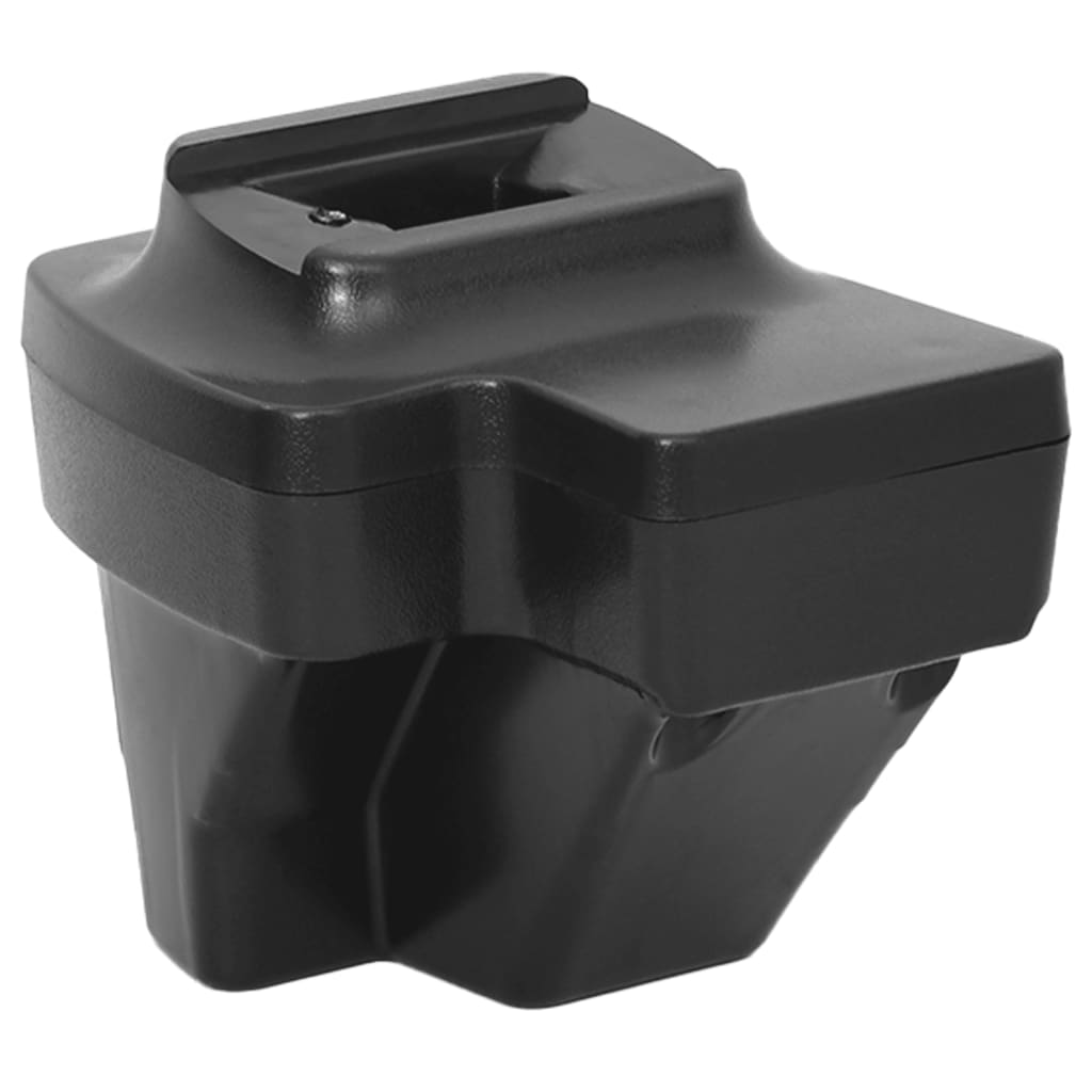 Bracciolo per Auto Nero 15x35x(33-49,5) cm in ABS | homemem39