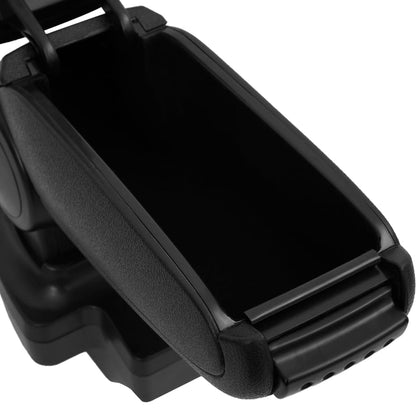 Bracciolo per Auto Nero 15x35x(33-49,5) cm in ABS | homemem39