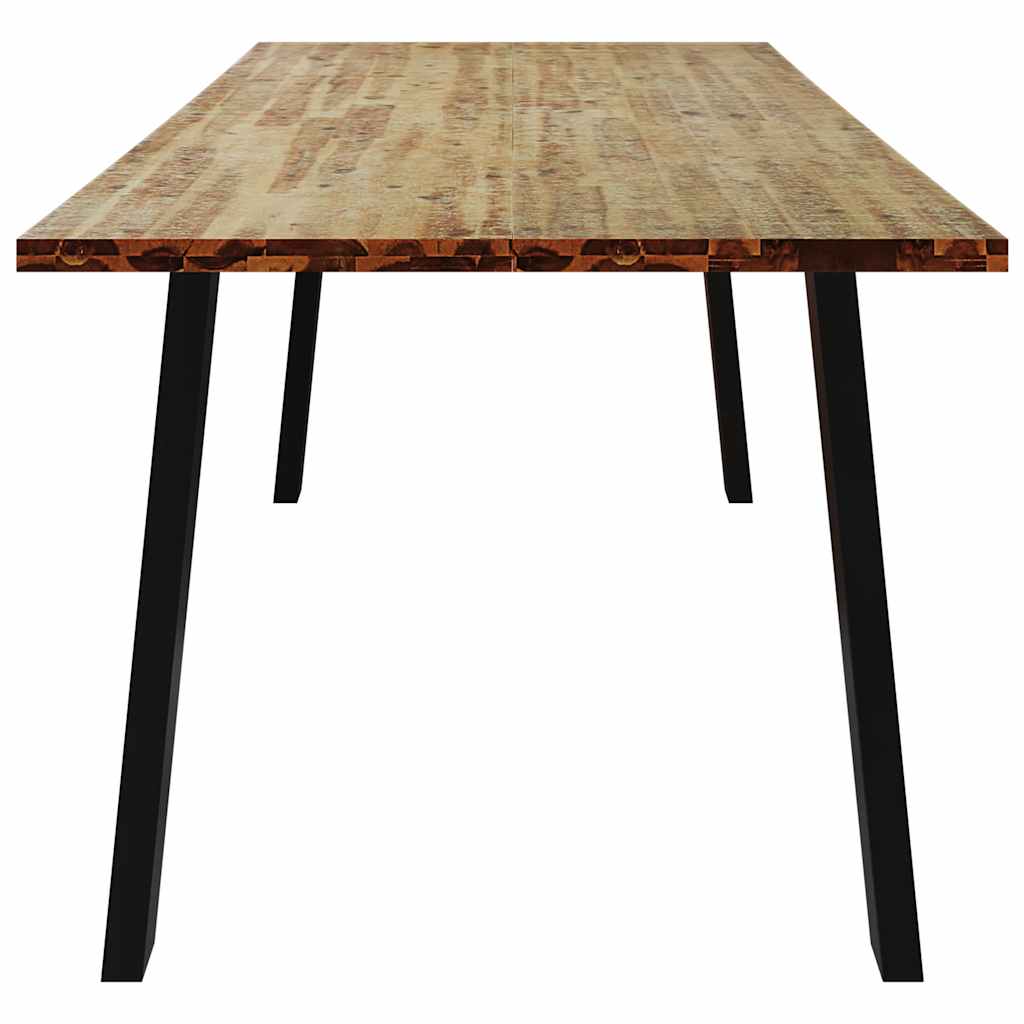 Tavolo da Pranzo 200x90x75 cm in Legno Massello di Acacia | homemem39