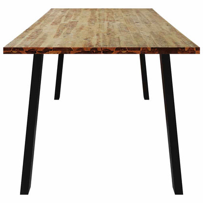 Tavolo da Pranzo 200x90x75 cm in Legno Massello di Acacia | homemem39