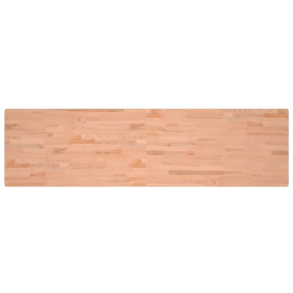 Banco da Lavoro 200x55x81,5 cm Legno Massello Faggio e Metallo