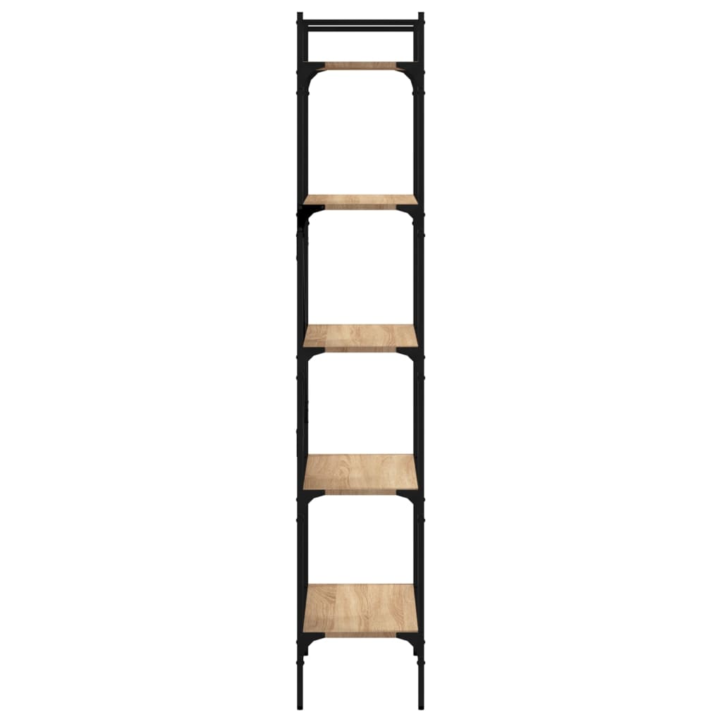 Libreria Rovere Sonoma 5 Ripiani 56x31,5x174 cm Multistrato | homemem39