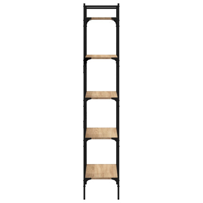 Libreria Rovere Sonoma 5 Ripiani 56x31,5x174 cm Multistrato | homemem39