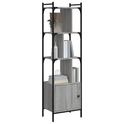 Libreria Anta Grigio Sonoma 44,5x30x154,5 cm Legno Multistrato | homemem39