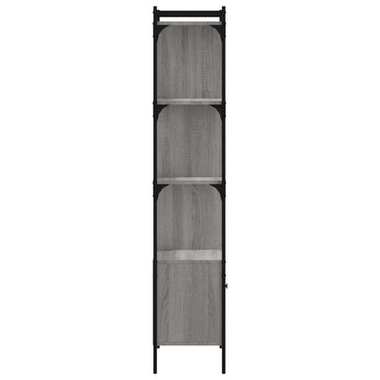 Libreria Anta Grigio Sonoma 44,5x30x154,5 cm Legno Multistrato | homemem39