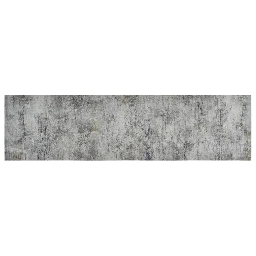 Tappeto da Cucina Lavabile Beton 45x150 cm Velluto - homemem39