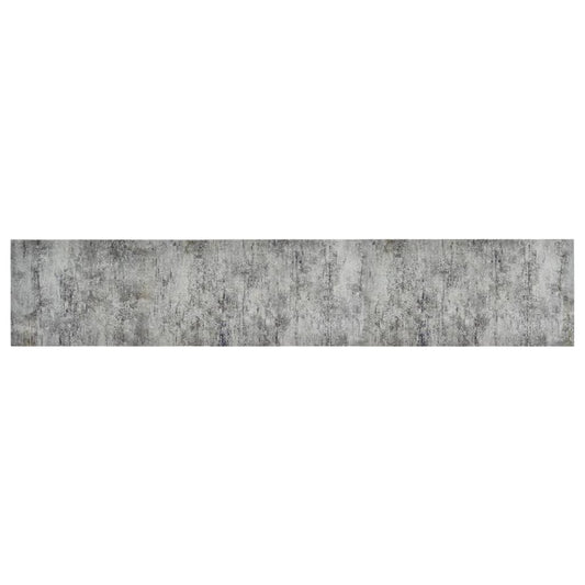 Tappeto da Cucina Lavabile Beton 60x300 cm Velluto
