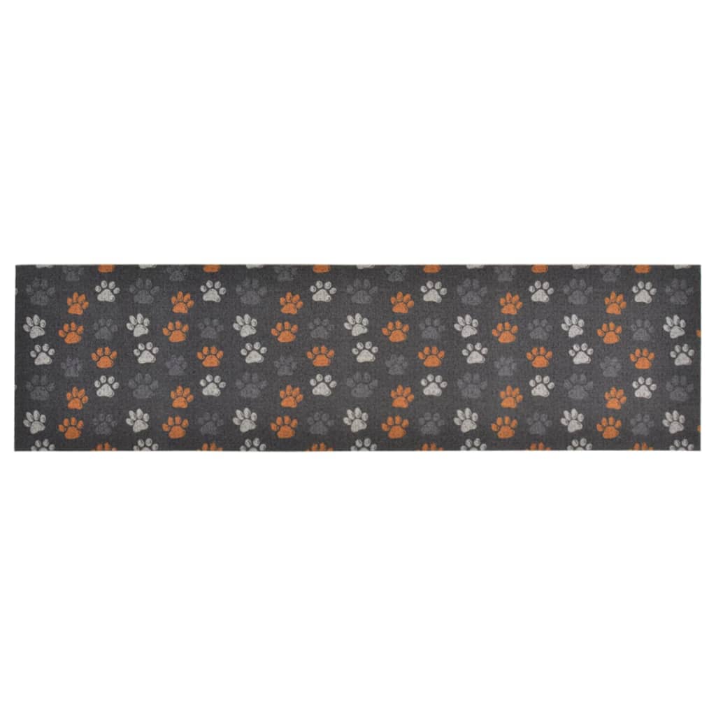 Tappeto da Cucina Lavabile Zampe 45x150 cm Velluto | homemem39