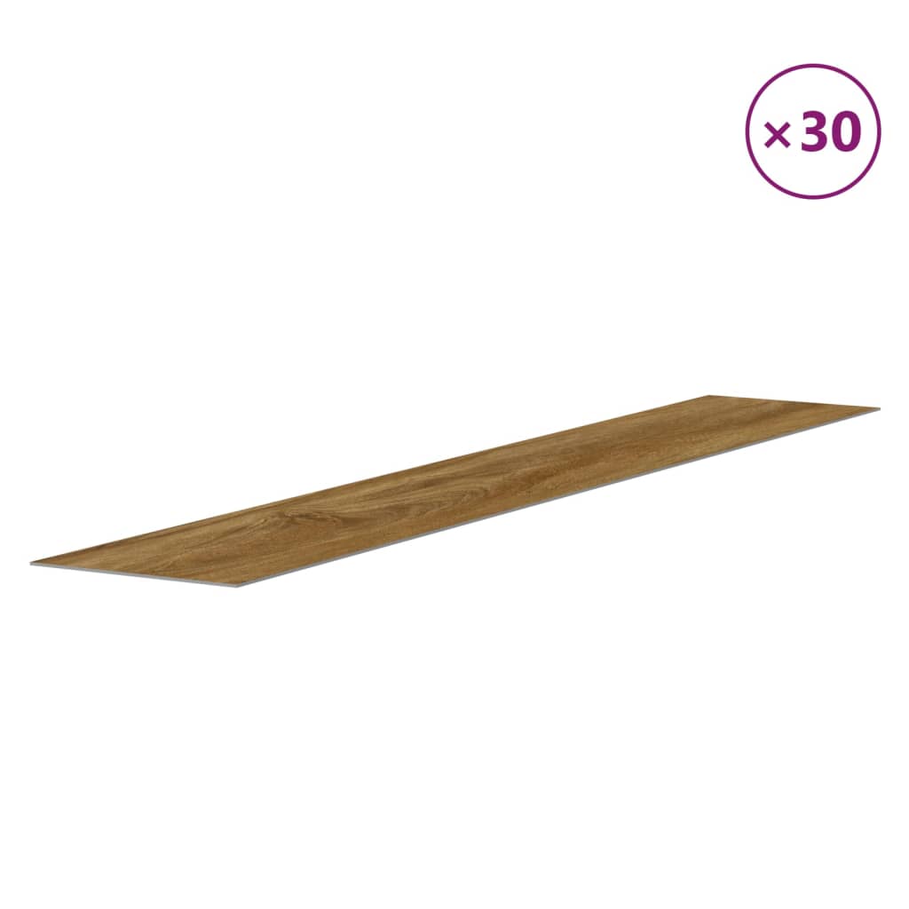 Pannelli da Parete Effetto Legno Marrone PVC 4,12 m² | homemem39