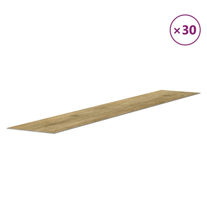 Pannelli da Parete Effetto Legno Marrone PVC 4,12 m² | homemem39