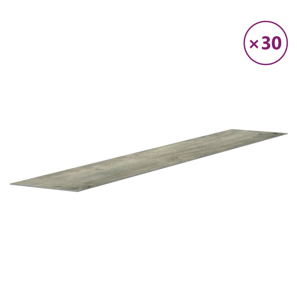 Pannelli da Parete Effetto Legno Grigio PVC 4,12 m² | homemem39