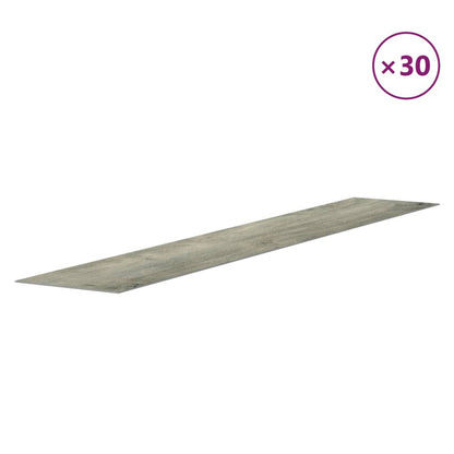 Pannelli da Parete Effetto Legno Grigio PVC 4,12 m² | homemem39