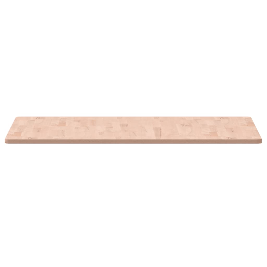 Piano per Tavolo 90x90x1,5 cm Quadrato Legno Massello di Faggio