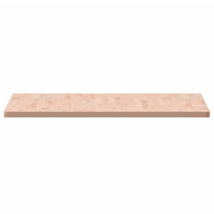 Piano per Tavolo 90x90x2,5 cm Quadrato Legno Massello di Faggio - homemem39