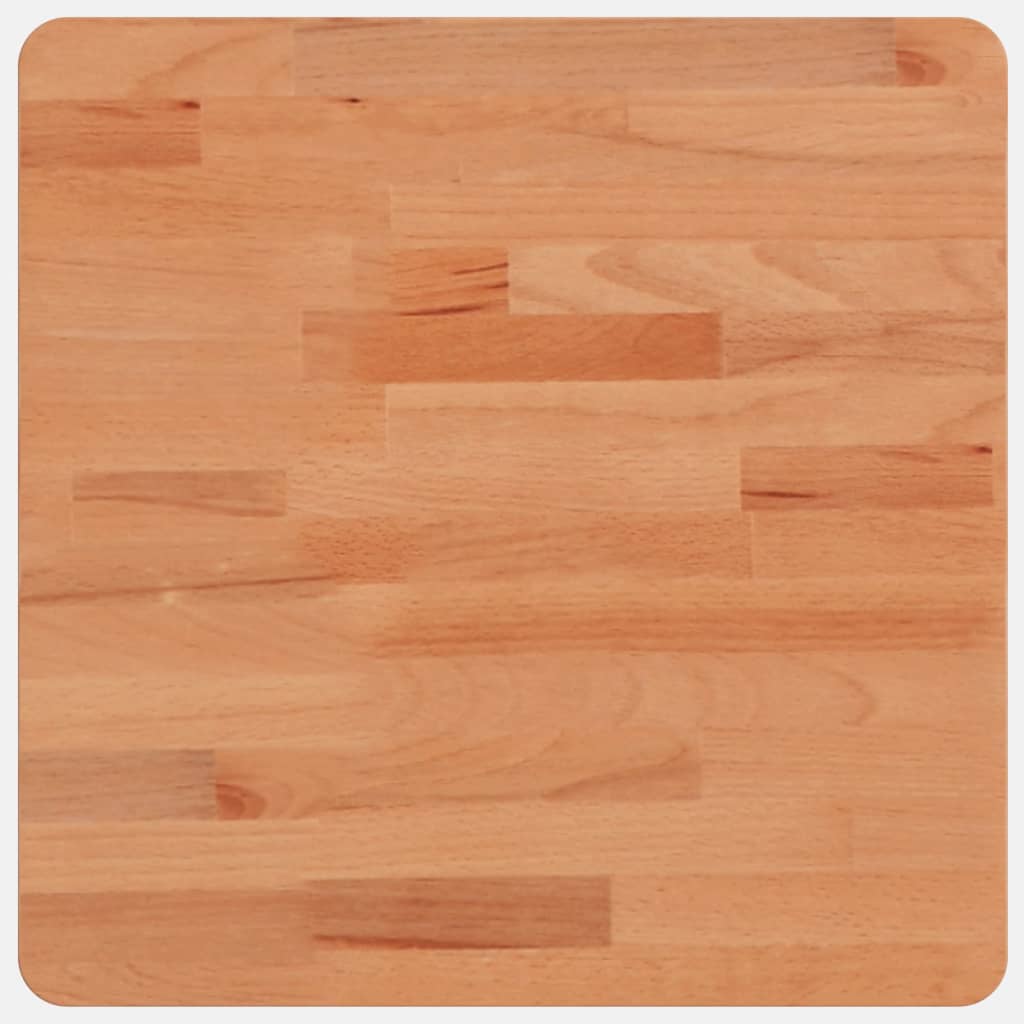 Piano per Tavolo 40x40x1,5 cm Quadrato Legno Massello di Faggio | homemem39