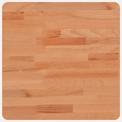 Piano per Tavolo 40x40x1,5 cm Quadrato Legno Massello di Faggio | homemem39
