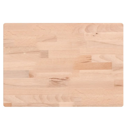 Tagliere 50x35x4 cm in Legno Massello di Faggio | homemem39