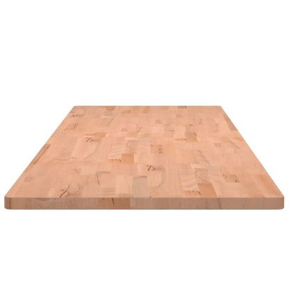Piano Scrivania 180x55x2,5 cm in Legno Massello di Faggio