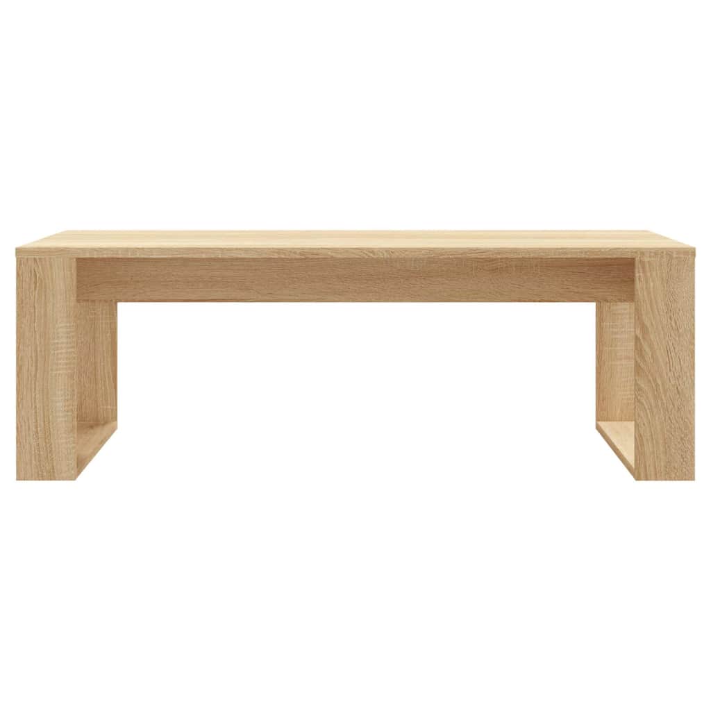 Tavolino da Salotto Rovere Sonoma 102x50x35cm Legno Multistrato