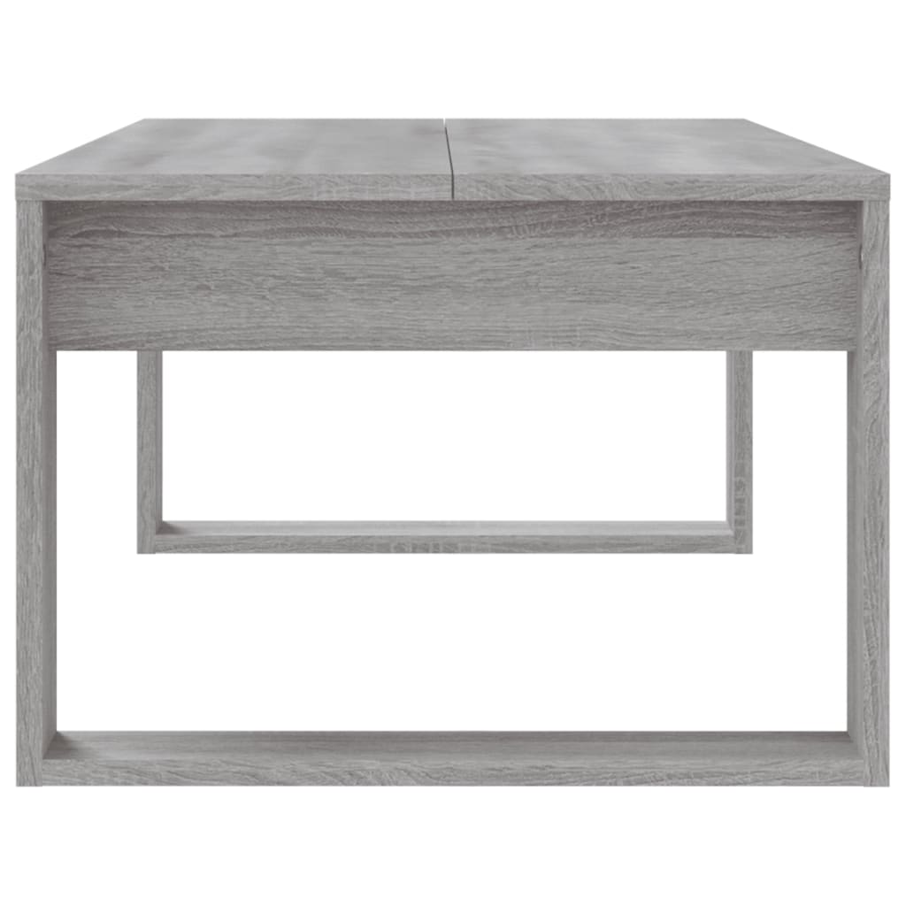 Tavolino da Salotto Grigio Sonoma 102x50x35cm Legno Multistrato | homemem39