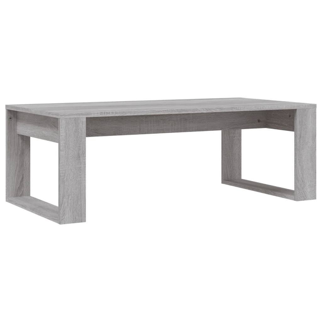 Tavolino da Salotto Grigio Sonoma 102x50x35cm Legno Multistrato | homemem39