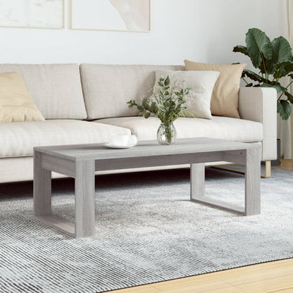 Tavolino da Salotto Grigio Sonoma 102x50x35cm Legno Multistrato | homemem39