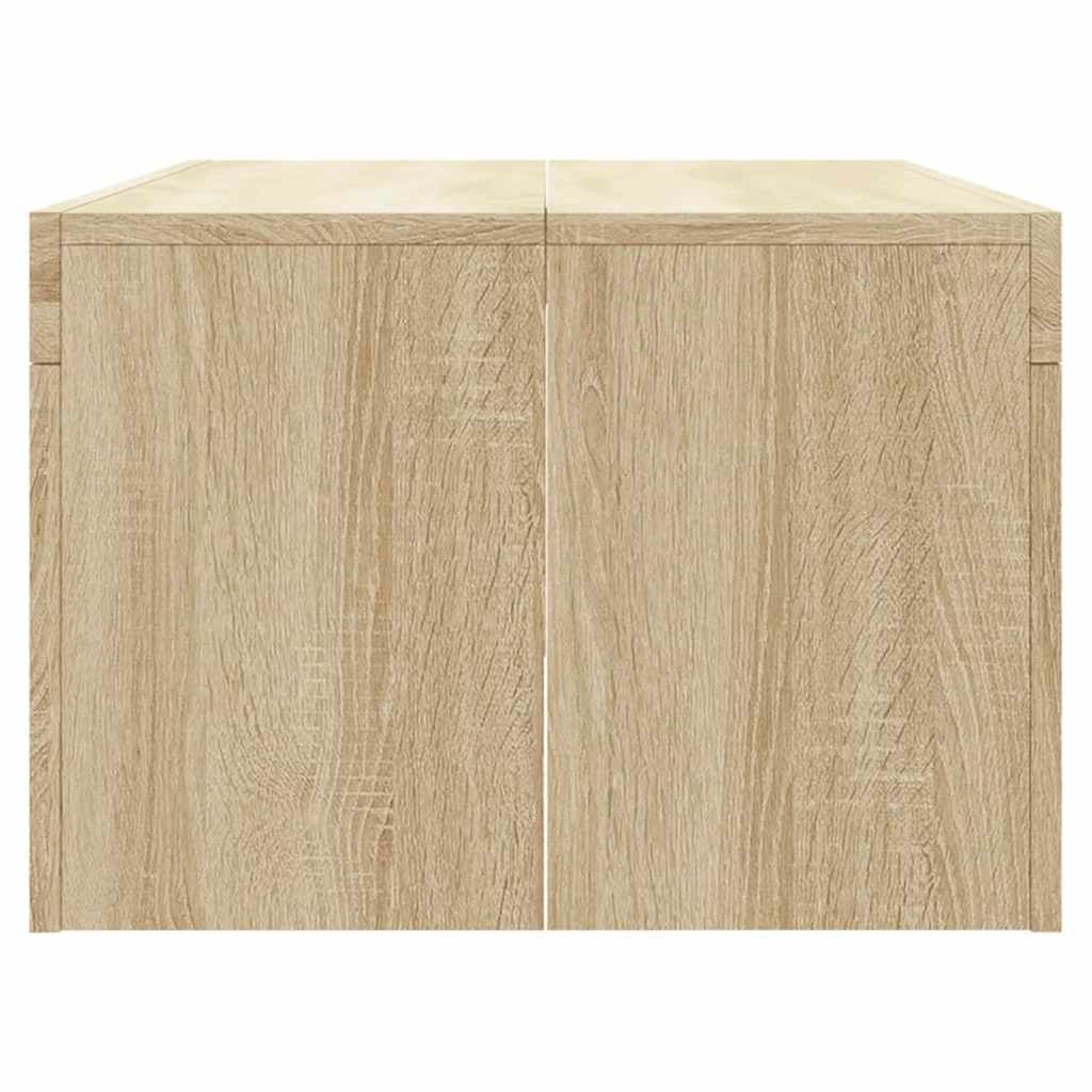 Tavolino da Salotto Rovere Sonoma 102x50x36cm Legno Multistrato | homemem39