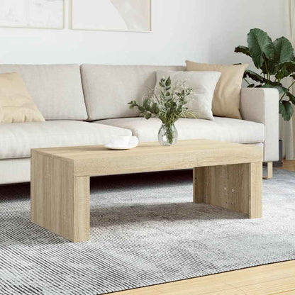 Tavolino da Salotto Rovere Sonoma 102x50x36cm Legno Multistrato | homemem39