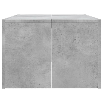 Tavolino Salotto Grigio Cemento 102x50x36 cm Legno Multistrato | homemem39