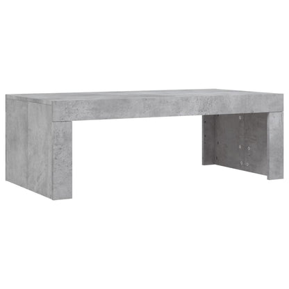 Tavolino Salotto Grigio Cemento 102x50x36 cm Legno Multistrato | homemem39