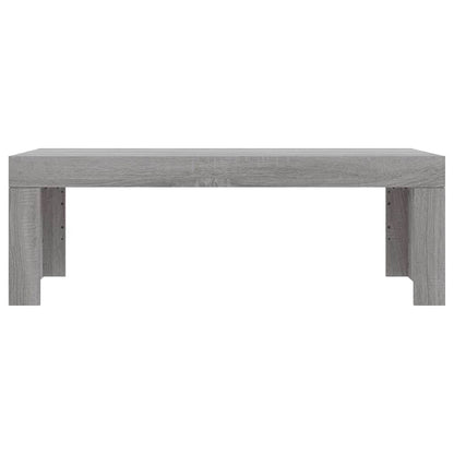 Tavolino da Salotto Grigio Sonoma 102x50x36cm Legno Multistrato