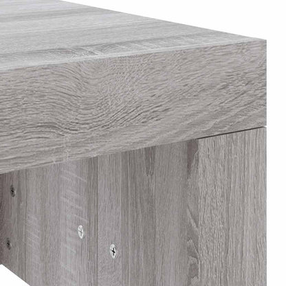 Tavolino da Salotto Grigio Sonoma 102x50x36cm Legno Multistrato