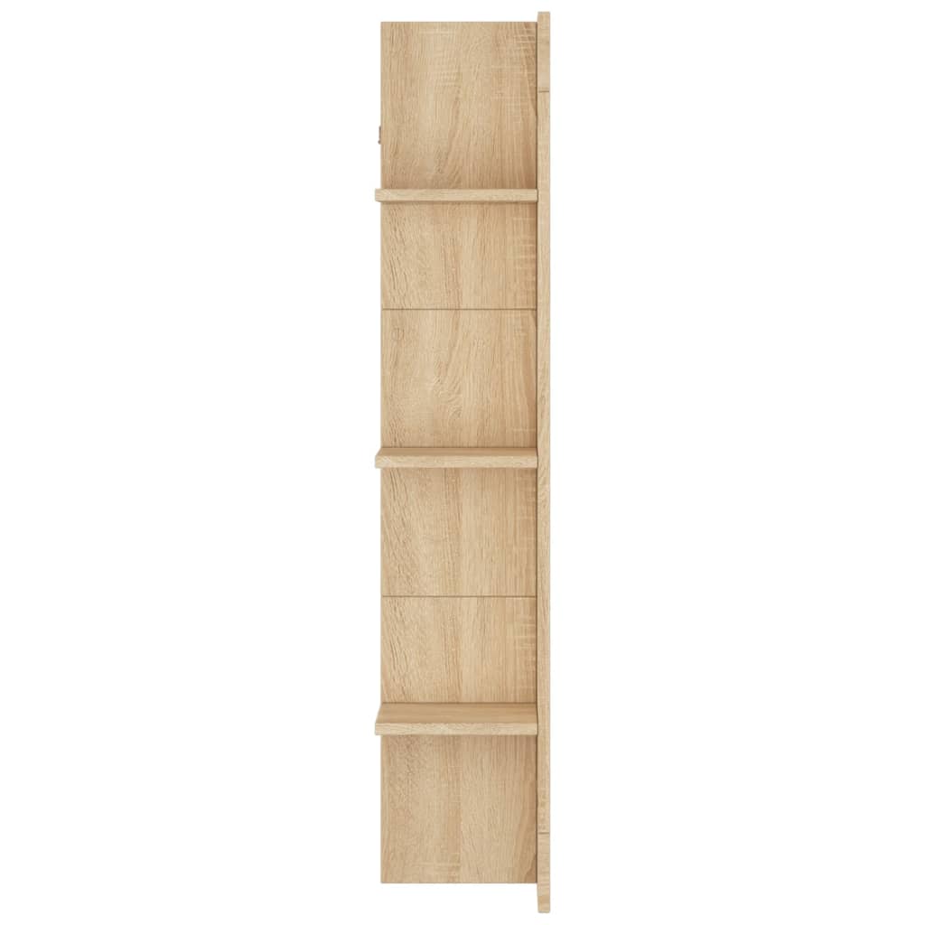 Mobile Porta TV Rovere Sonoma 152x22x113cm in Legno Multistrato - homemem39