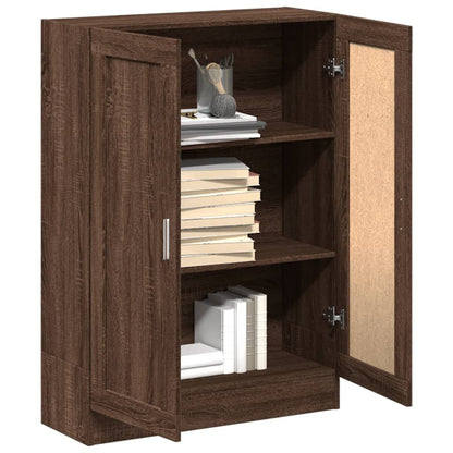 Libreria Rovere Marrone 82,5x30,5x115 cm in Legno Multistrato