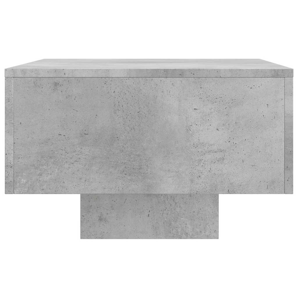Tavolino Salotto Grigio Cemento 100x49,5x31cm Legno Multistrato | homemem39