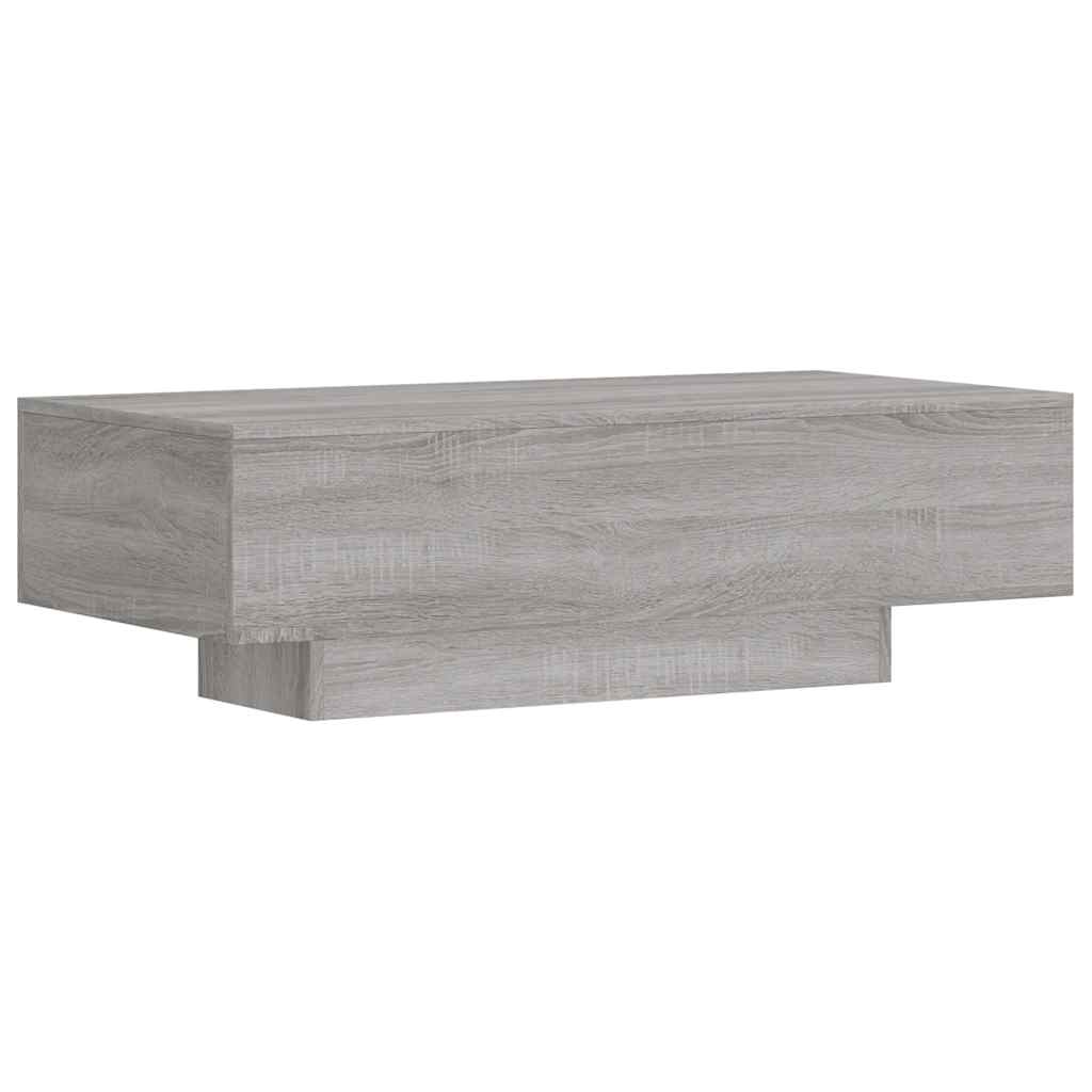 Tavolino Salotto Grigio Sonoma 100x49,5x31 cm Legno Multistrato | homemem39