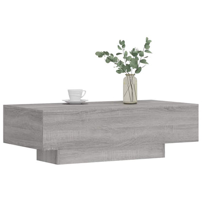 Tavolino Salotto Grigio Sonoma 100x49,5x31 cm Legno Multistrato | homemem39