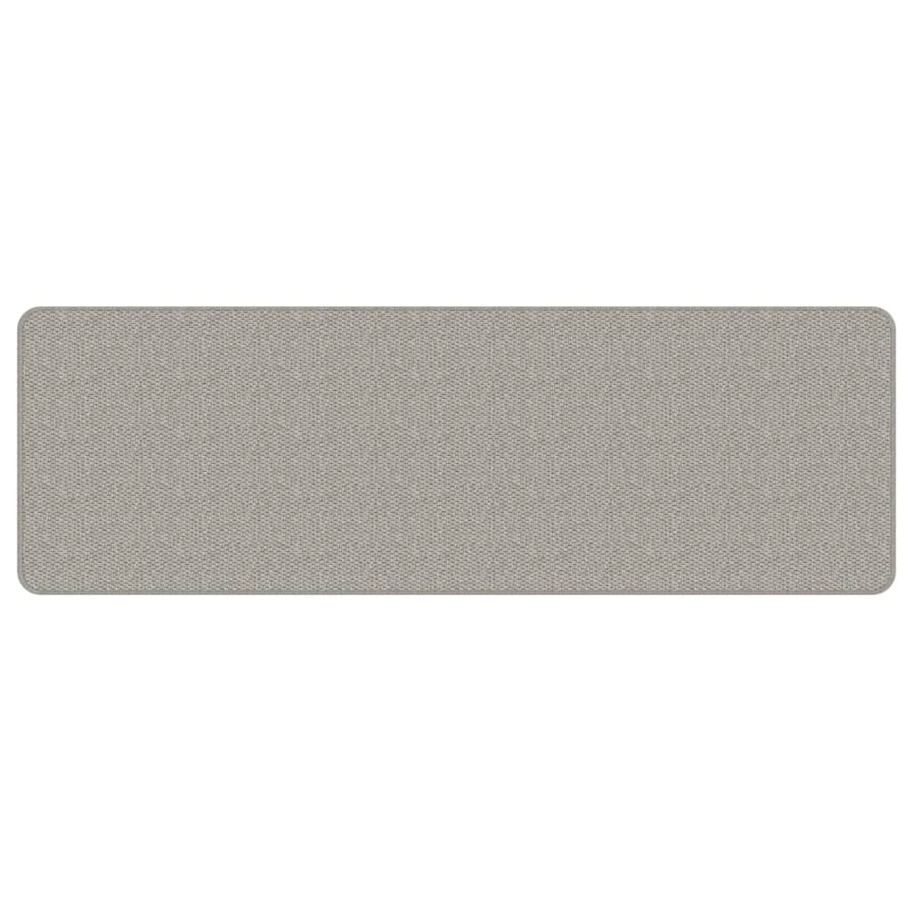 Tappeto Corsia Aspetto Sisal Platina 50x150 cm