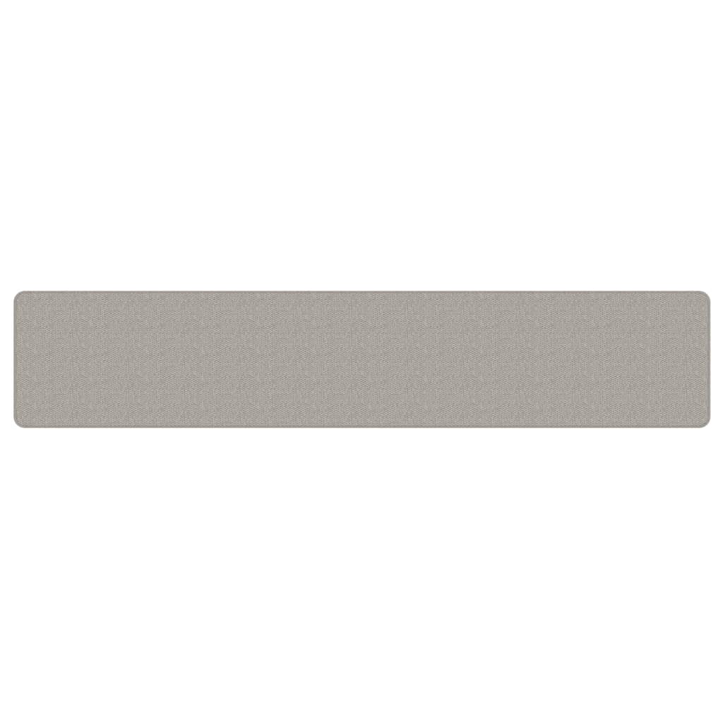 Tappeto Corsia Aspetto Sisal Platina 50x250 cm