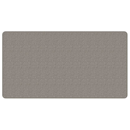 Tappeto Corsia Aspetto Sisal Argento 80x150 cm