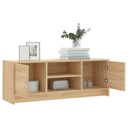 Mobile per TV Rovere Sonoma 102x30x37,5 cm Legno Multistrato