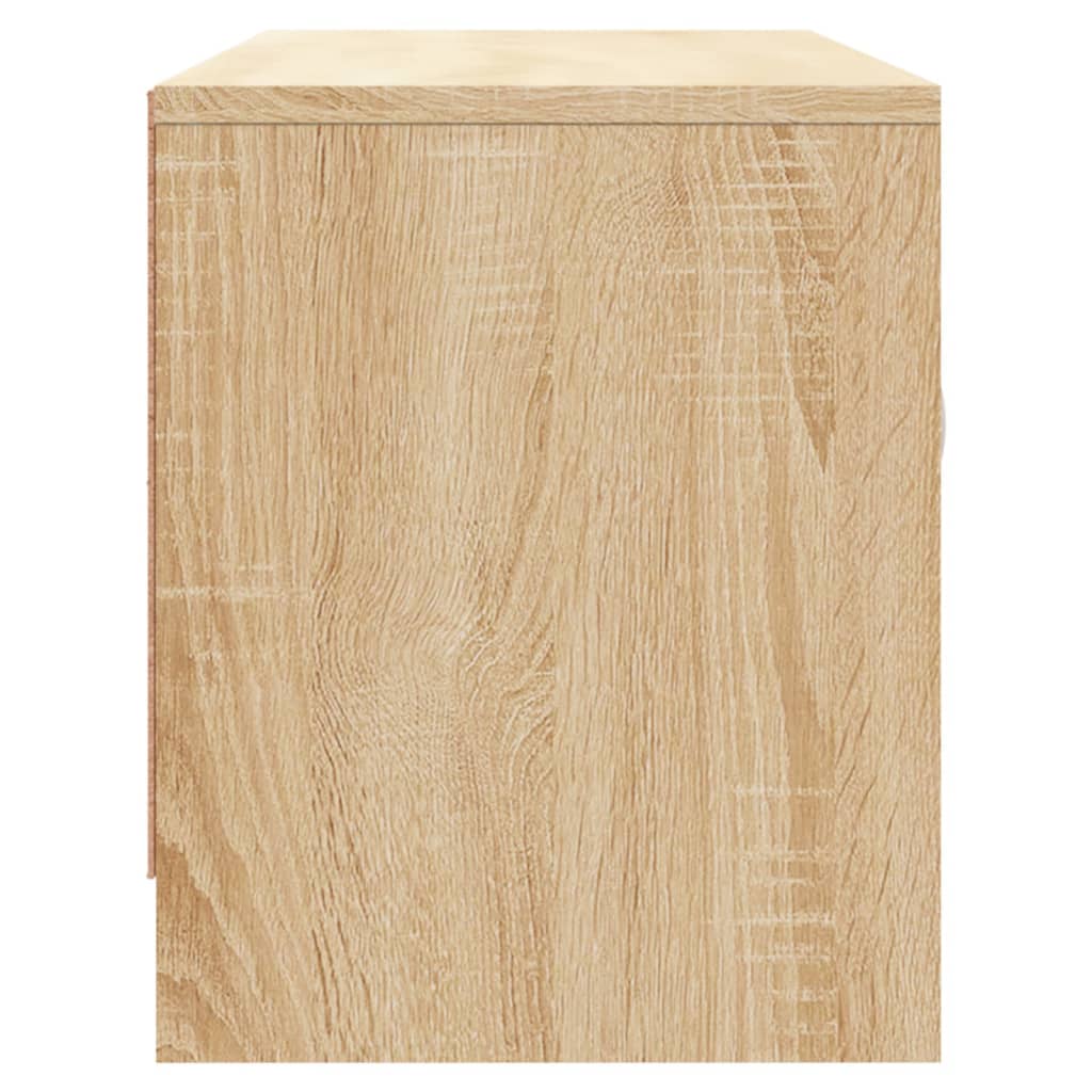 Mobile per TV Rovere Sonoma 102x30x37,5 cm Legno Multistrato