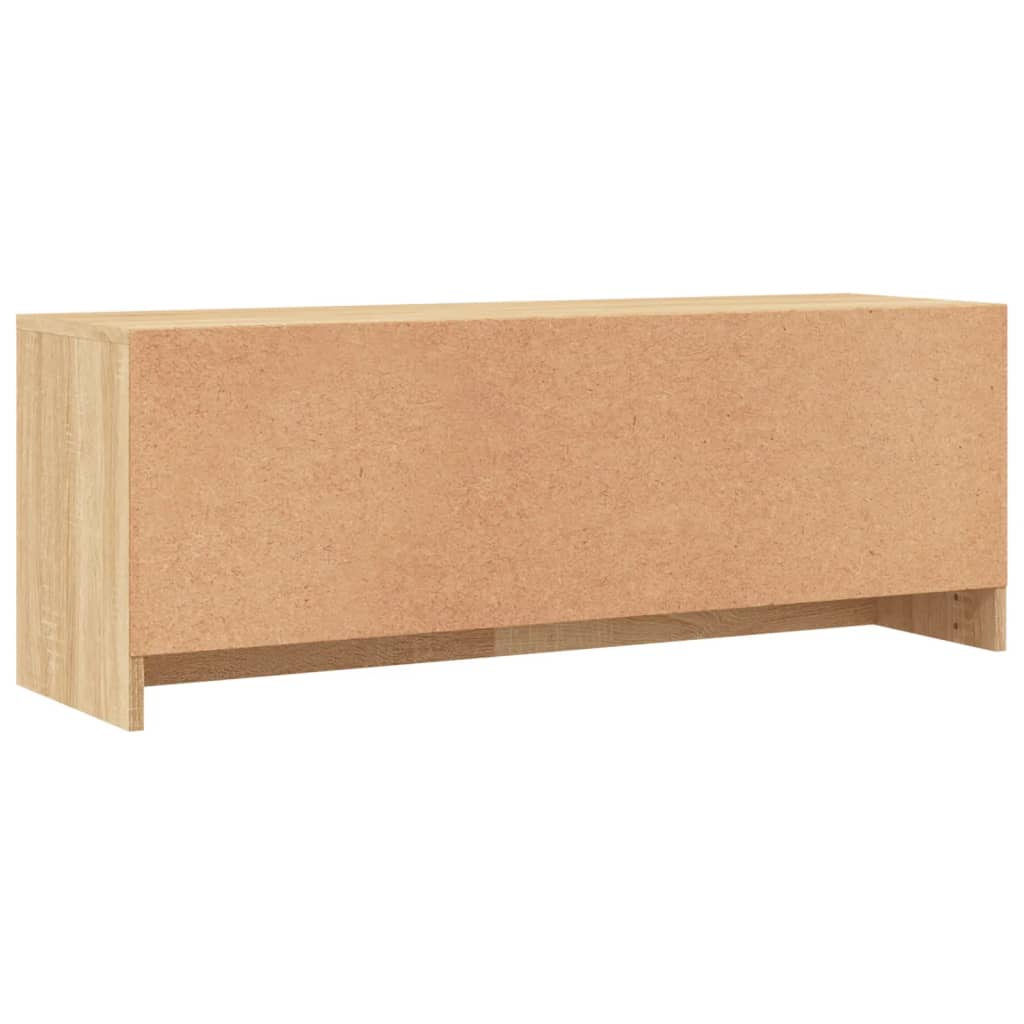 Mobile per TV Rovere Sonoma 102x30x37,5 cm Legno Multistrato