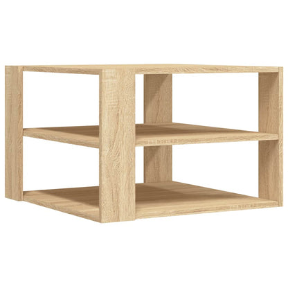 Tavolino Salotto Rovere Sonoma 58x58x40cm Legno Multistrato